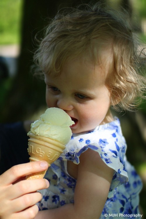 Birthday ice-cream